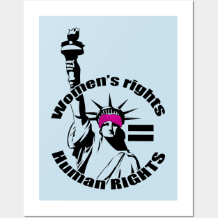 Women's rights is human rights Posters and Art